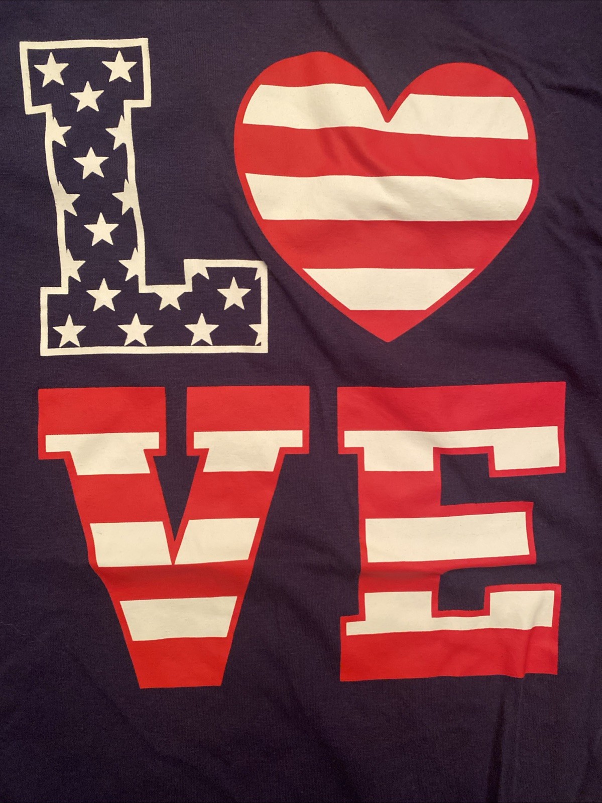USA Love T Shirt Women’s