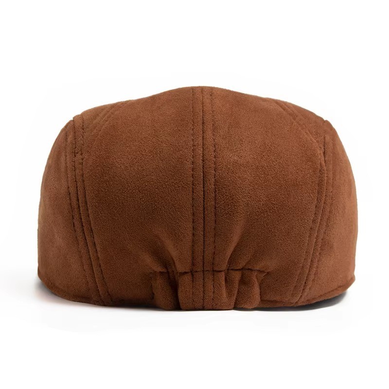 Hat Herringbone Ivy Hat Wool Stripe Gatsby Cap Golf Driving Flat Cabbie Newsboy