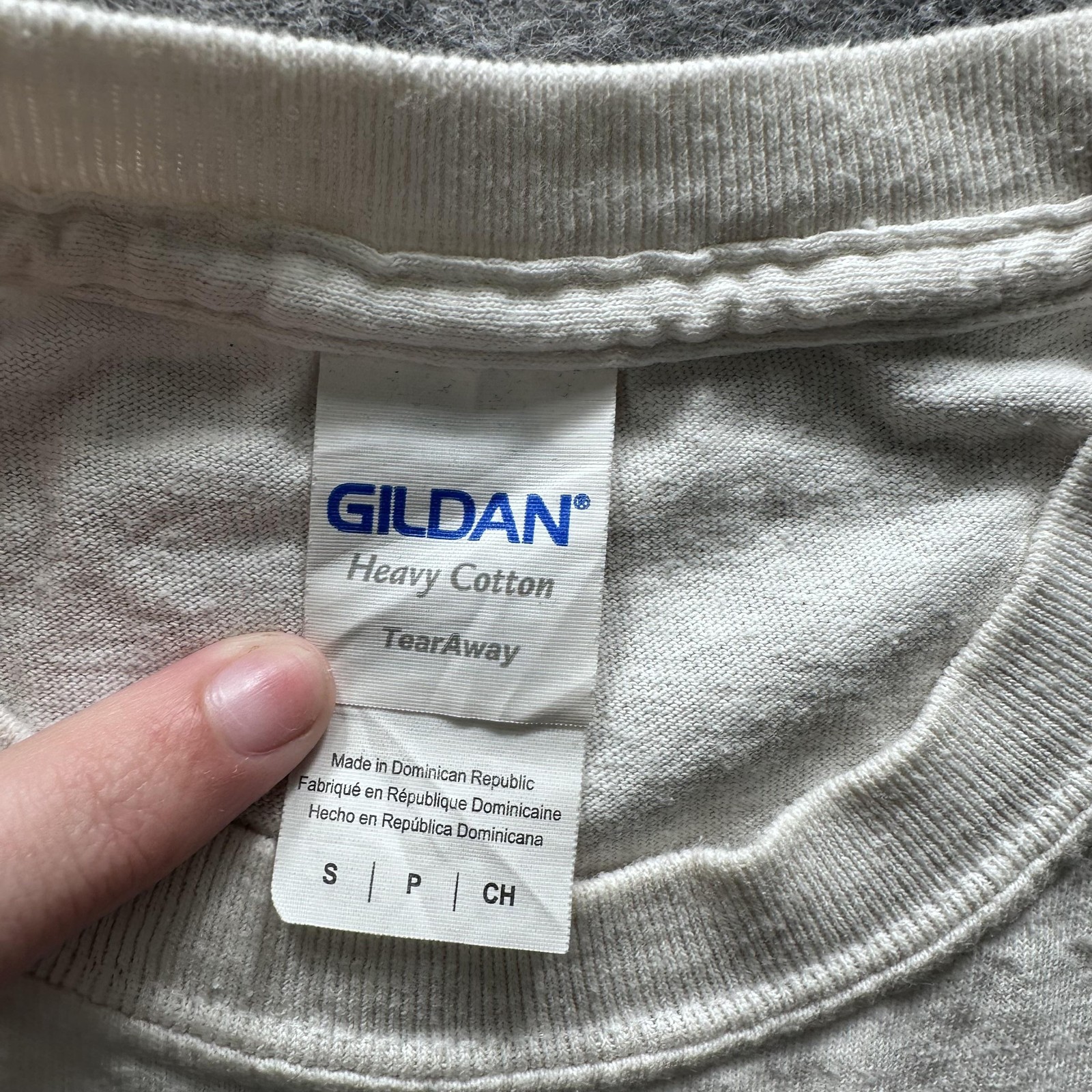 Gildan Shirt Mens Small Beige Photo Man Money Graphic Tee Gun Back Double Sided