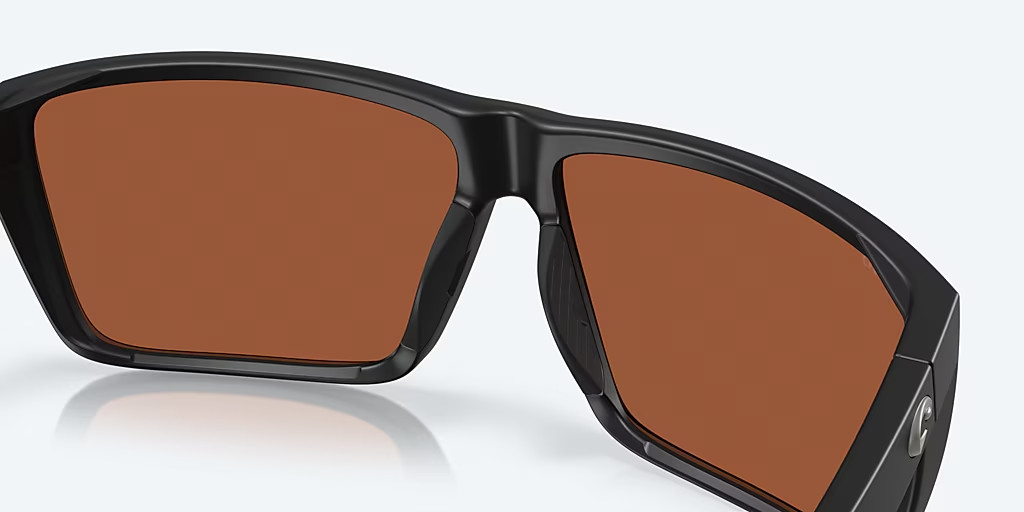 Costa Del Mar Rincon II Matte Black/Green Mirror 580G POLARIZED Sunglasses
