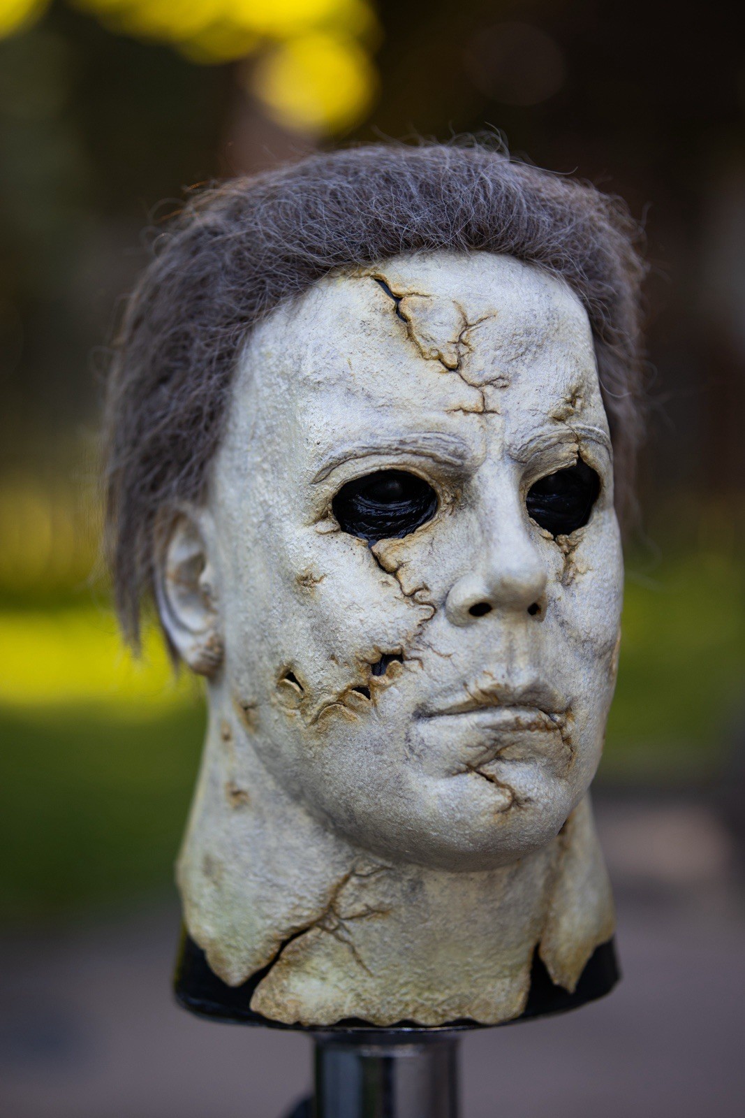 Dela Torre Gen 3 Buried Rob zombie Michael Myers mask with black inner shell