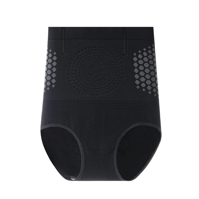 Women High Waist Abdomen Control Panties Magnetic Therapy Body Shaping Underwear
