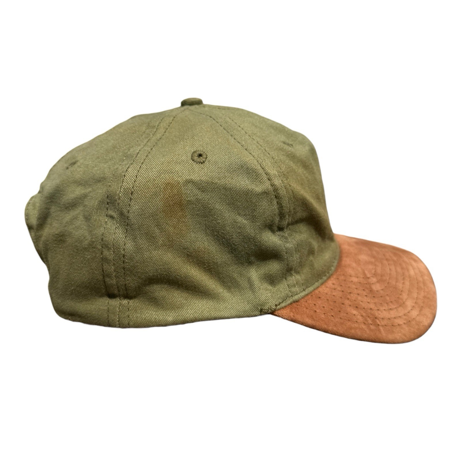 ACME Clothing Co Skunk Baseball Cap Olive Brown Adjustable Cartoon Men’s Hat
