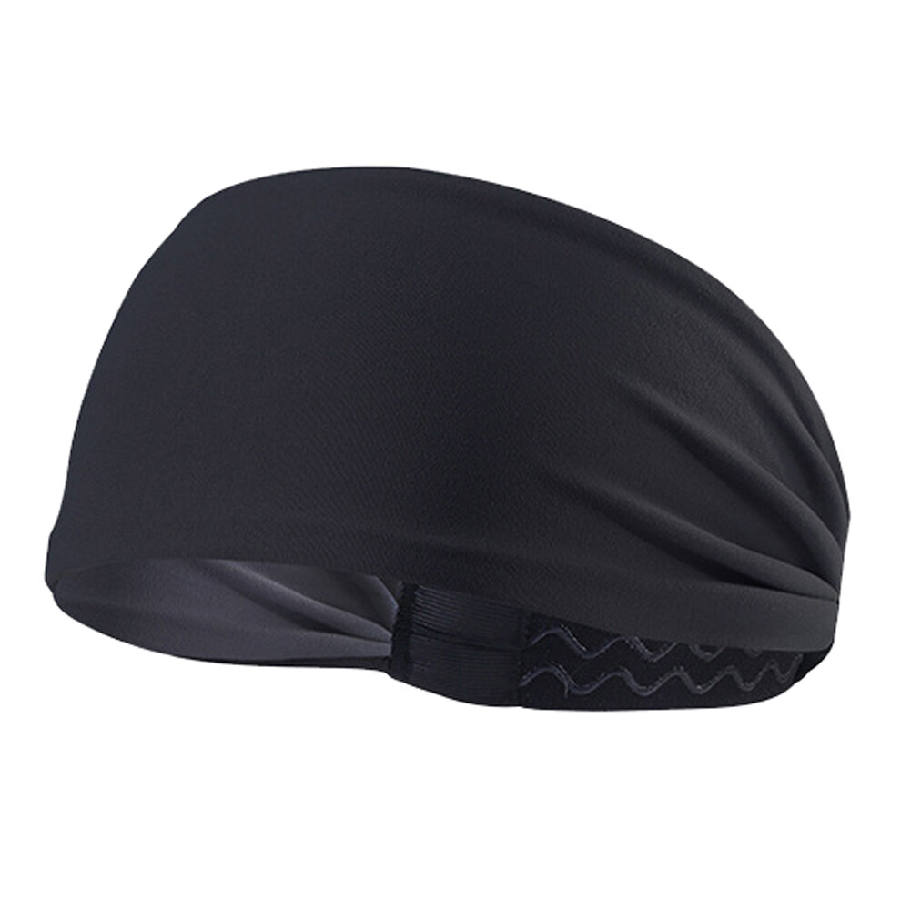 Women Men Yoga Sports Wide Headband Sweatband Hair Band Head Wrap Turban US FAST