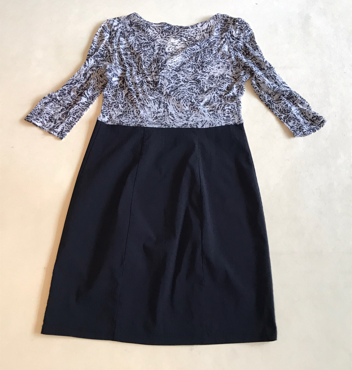 Express Womens Mesh Top Solid Skirt Dress Sz M pre-owned
