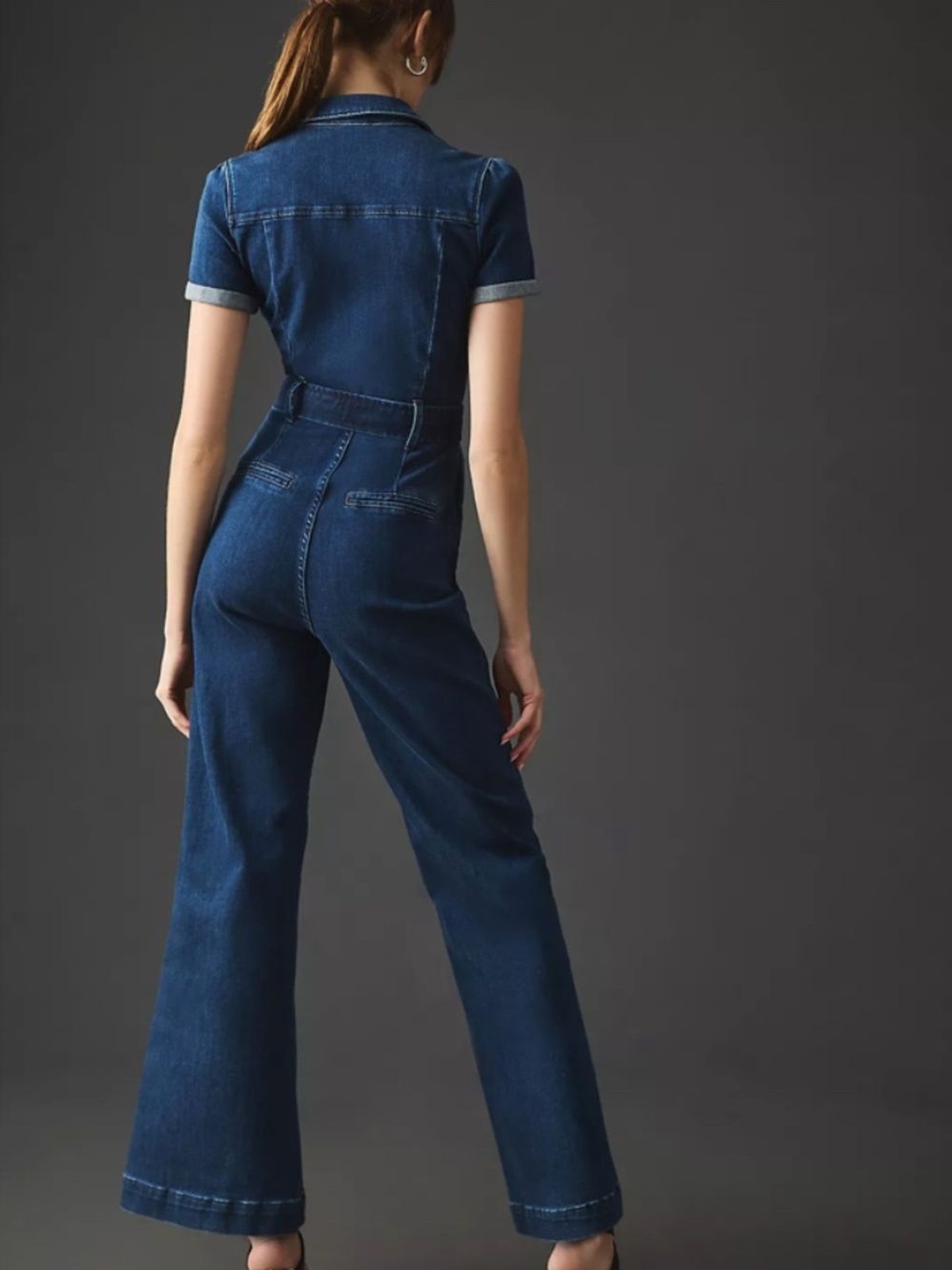 PAIGE Anessa jumpsuit size 8 modern utility minimalist luxury capsule