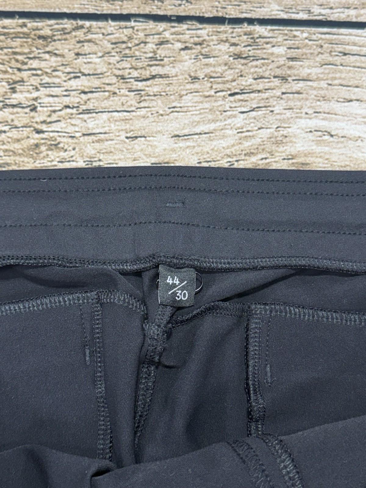 Public Rec All Day Everyday Pants Mens 44×30 Black Jogger Drawstring Stretch