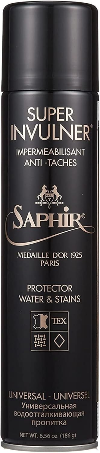 SAPHIR Medaille d’Or Super Invulner – Waterproof Spray for All Leather Shoes…