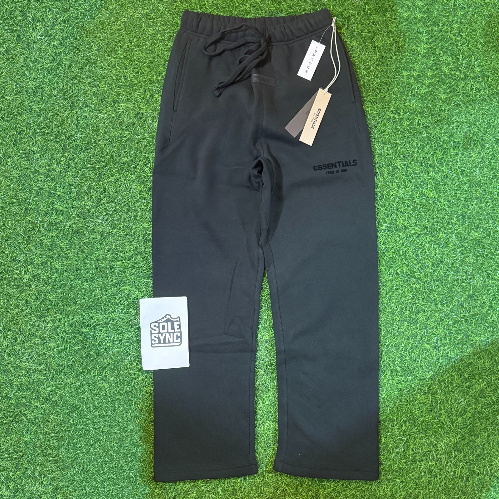 Fear of God Essentials SS22 Sweatpants Relaxed Stretch Limo Black (XS-XL)