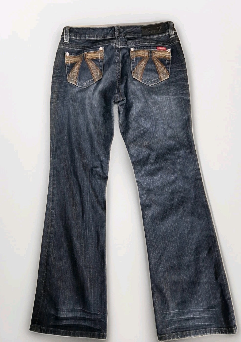 Women’s Seven 7 Jeans size 10P Bootcut Stretch Blue Denim