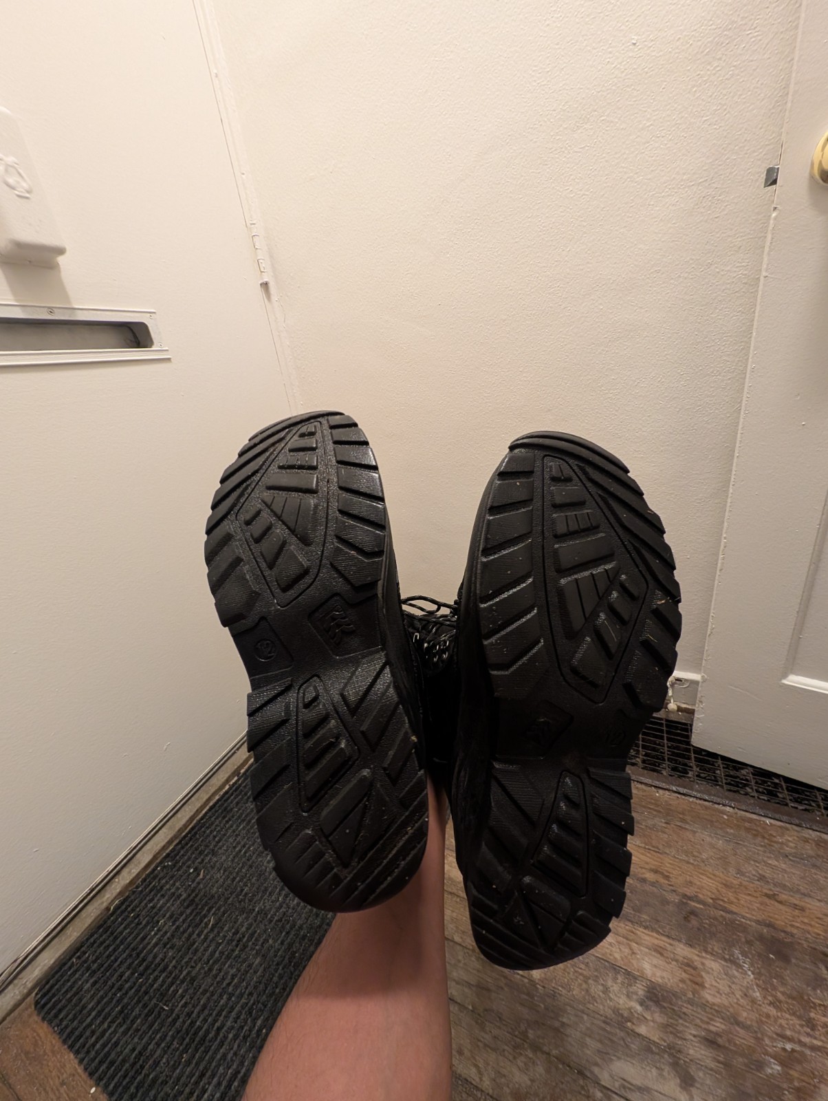 Weatherproof Winter Boots Black, Size 12