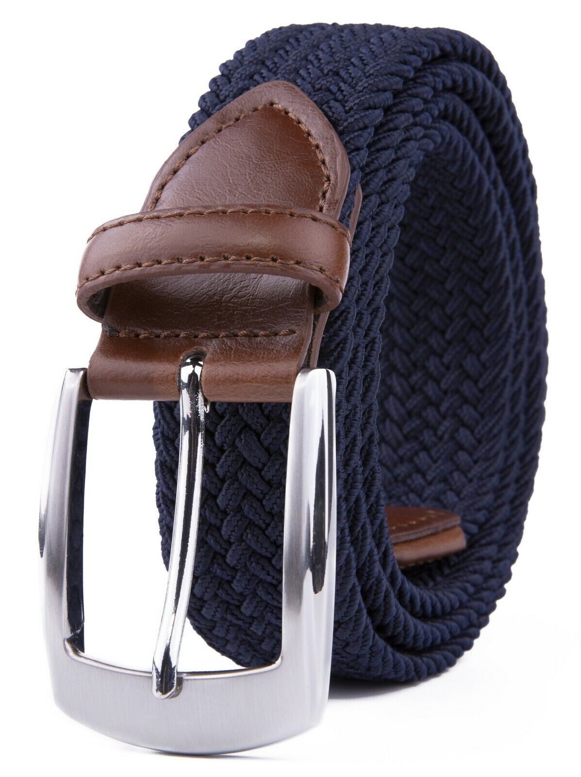 Elastic Fabric Braided Belt,Enduring Stretch Woven Belt for Unisex Men/Women/Jun