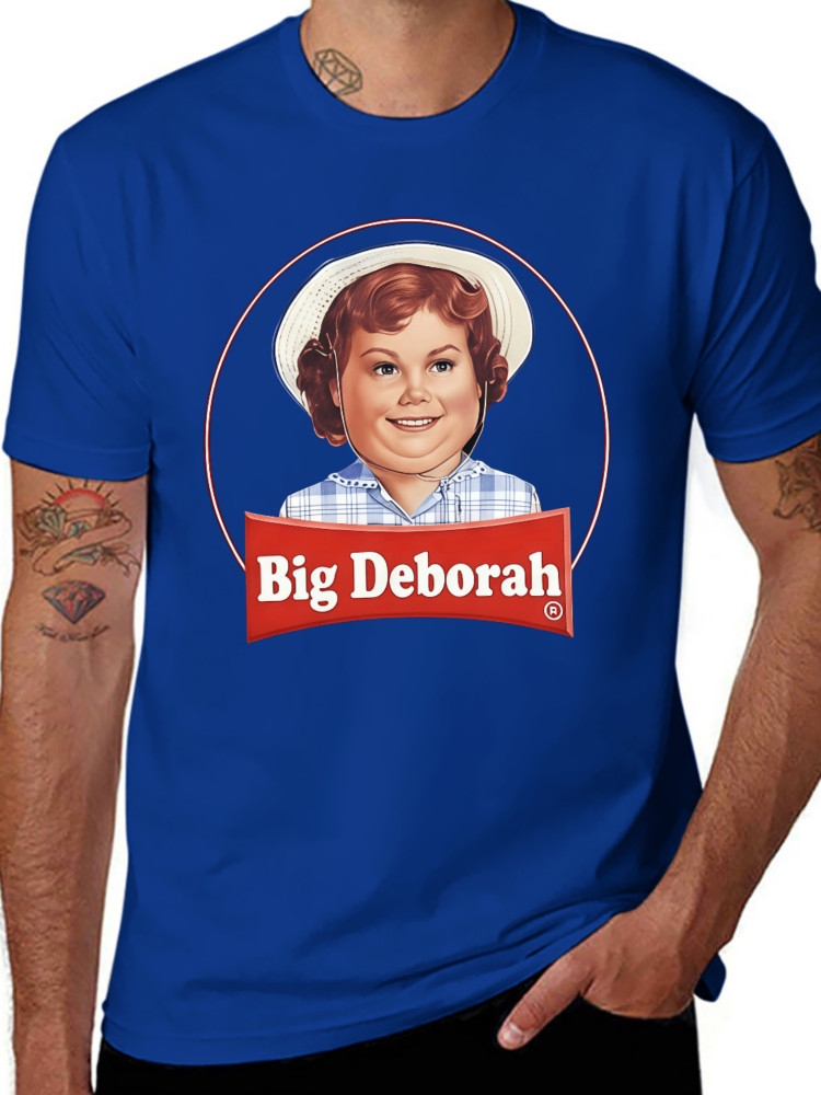 Big Deborah T-Shirt Funny Humor Pun Parody, funny gift! Be the star of the party