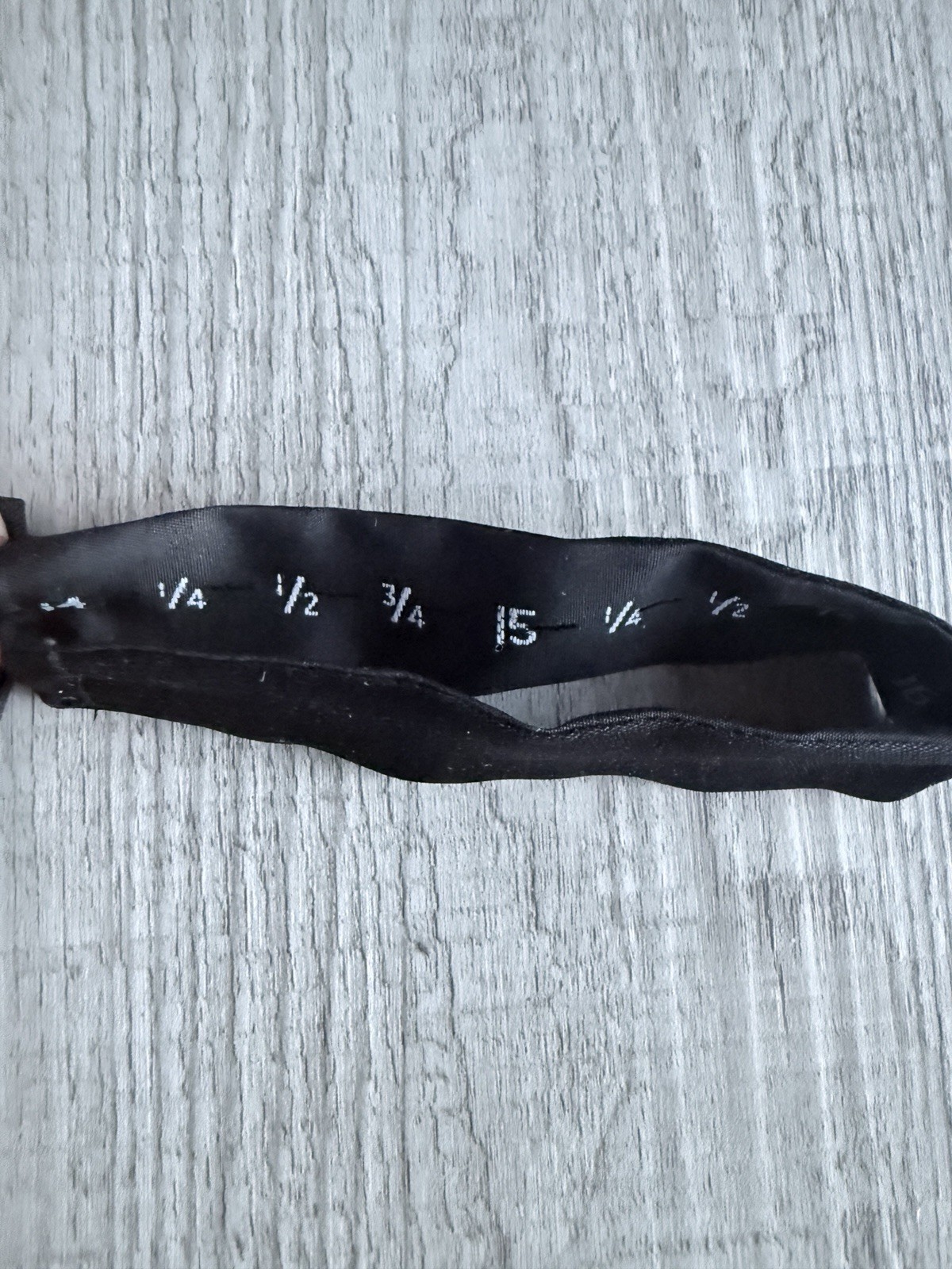 john varvatos Black Silk Bow Tie Adjustable NWT $95