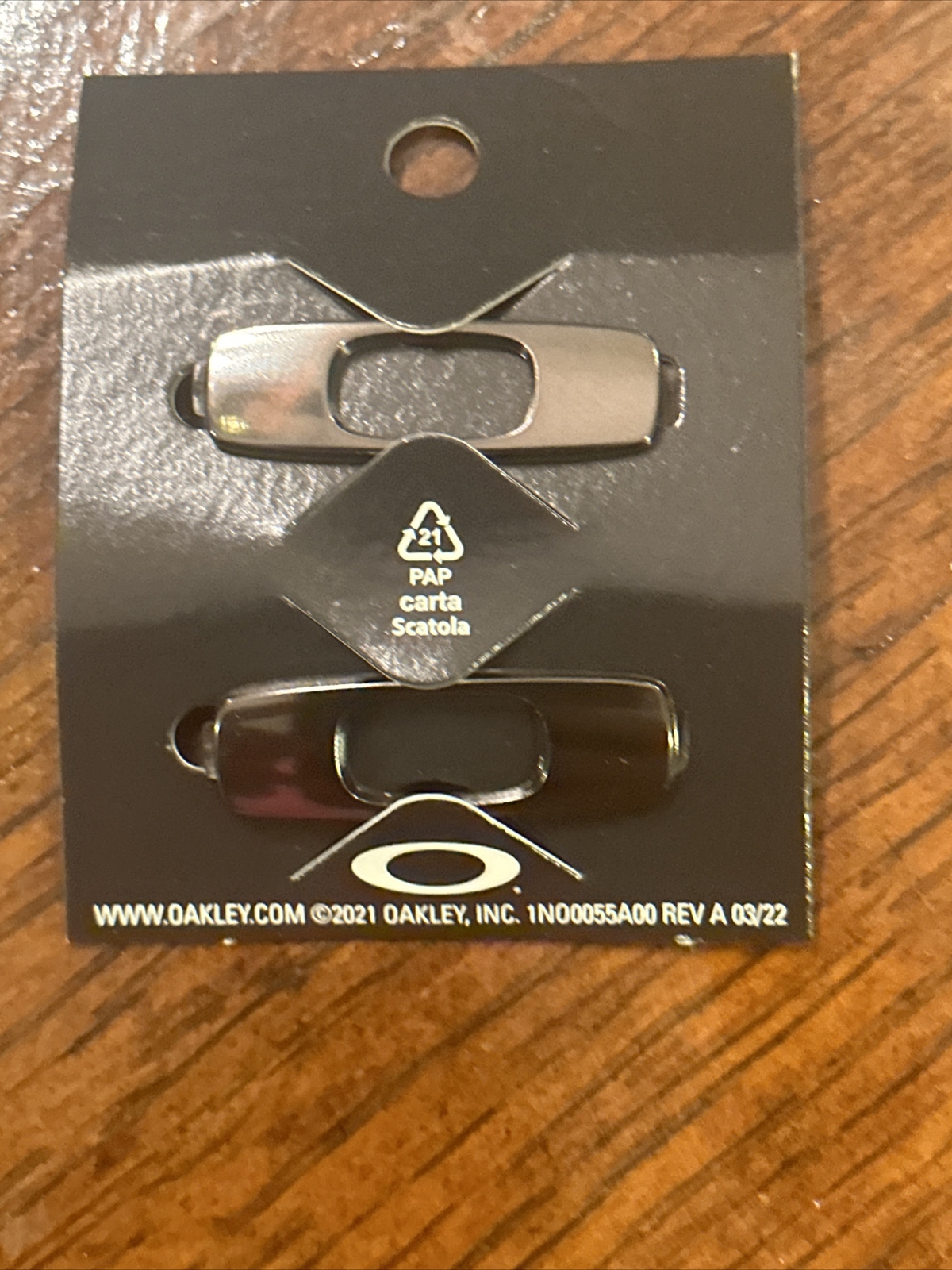 Replacement Sunglasses Parts Batwolf Icon Pair Oakley Gunmetal.