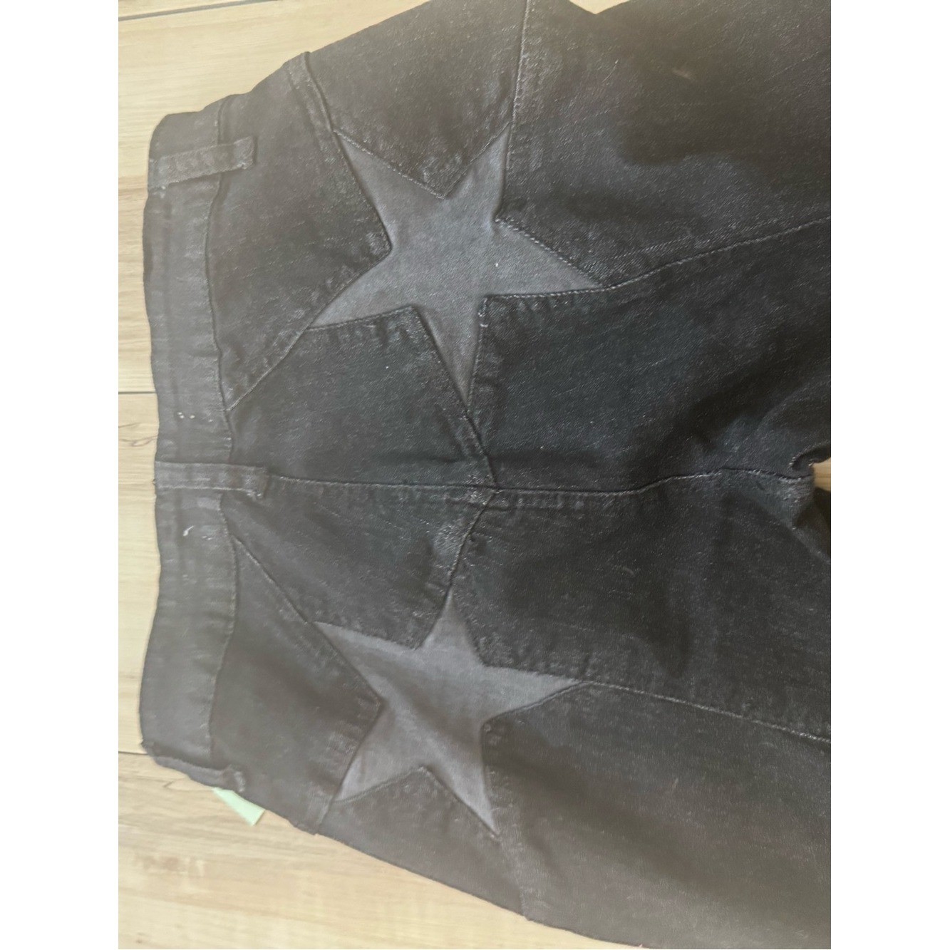 Thread Market Star Pattern Wide Leg Jeans Size 5 / 27 Bell bottom Western