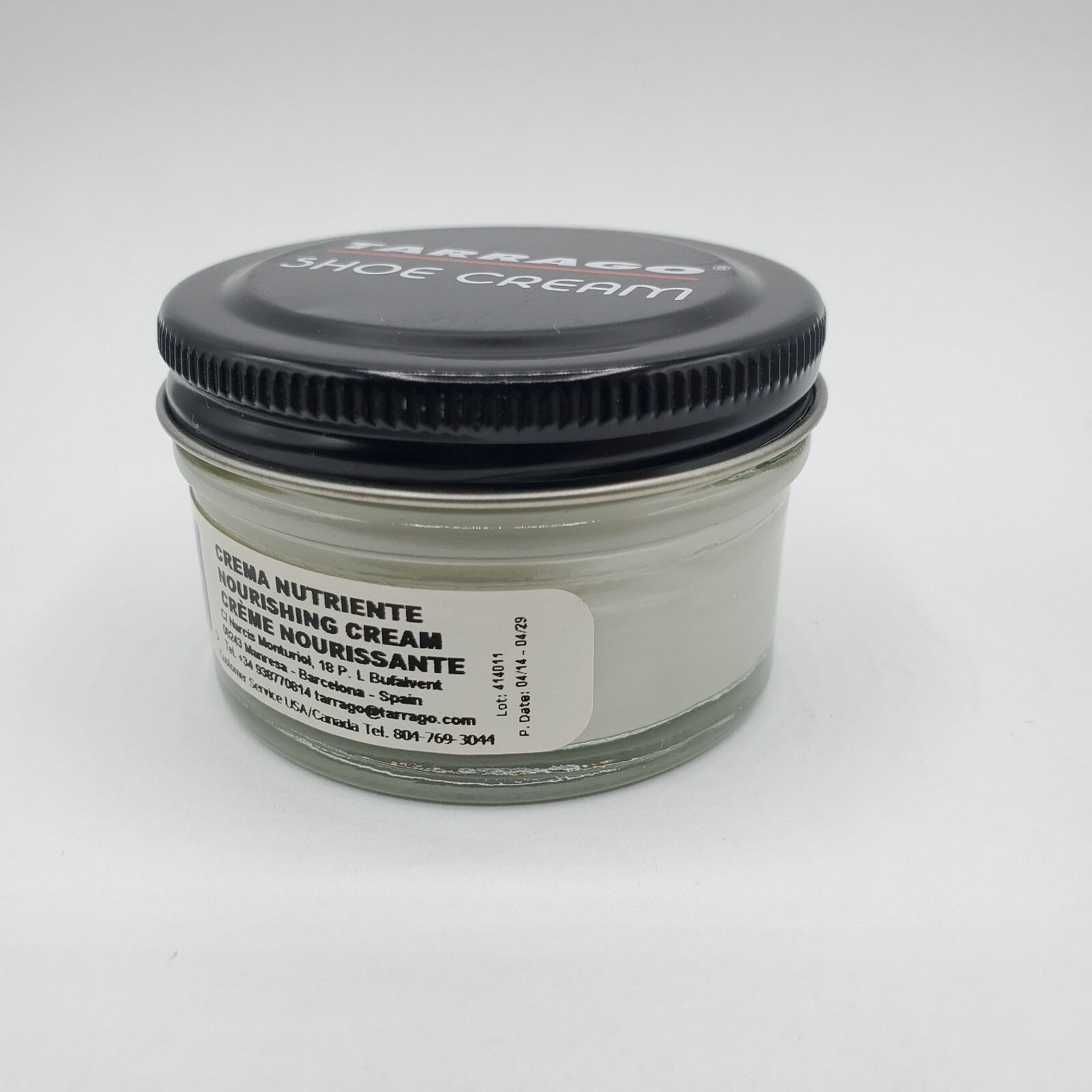 Tarrago Shoe Polish # 19 Pelican Cream Leather Protector 1.78 oz. 50ml