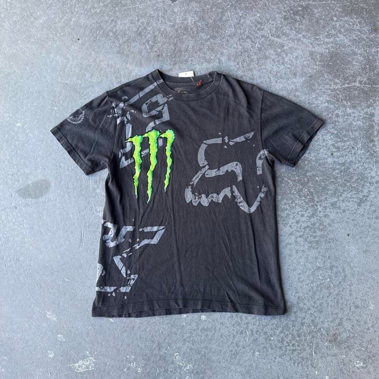 2000s Fox4 x Monster T-Shirt (M)