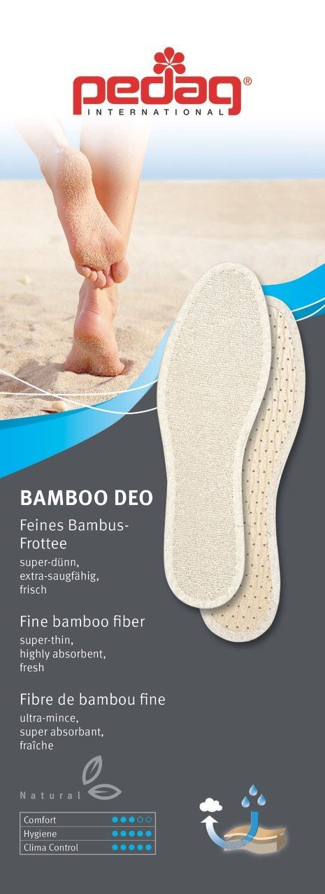 BAMBOO DEO pedag insole made in Germany