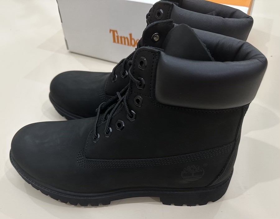 Timberland Men’s Premium Waterproof Black Boots Size 6-12 TB010073001