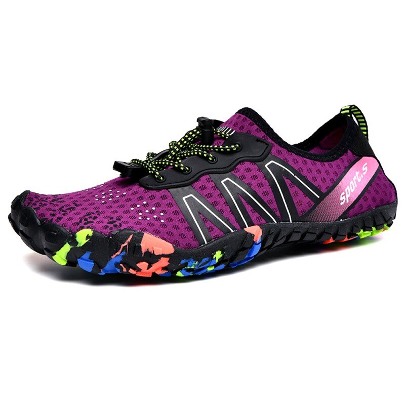 Unisex Water Shoes Rubber Quick Dry Non-slip Barefoot Beach Hiking Sneakers Size