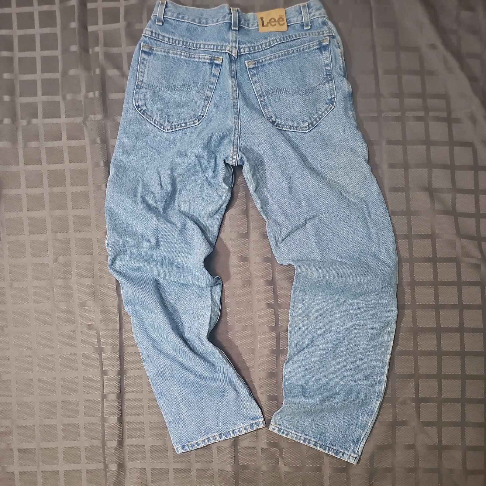 LEE RIDERS Light Wash Jeans 100% Cotton Denim Vintage 32×30