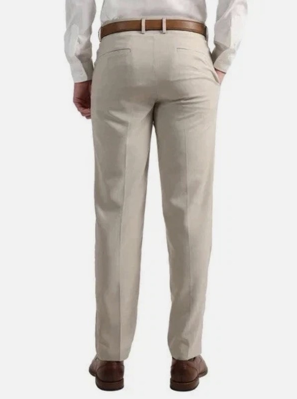 Kenneth Cole Men’s Slim Fit Dress Pants Stretch Waist Comfort Blue,Tan ,Gray