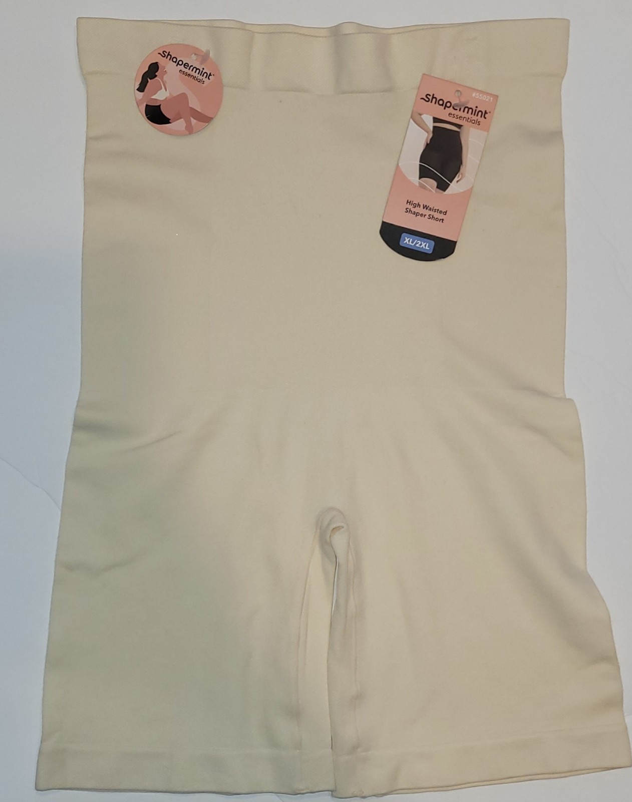 SHAPERMINT ESSENTIALS High-Waisted Shaper Shorts, Women’s Shaper Shorts, XS-3XL