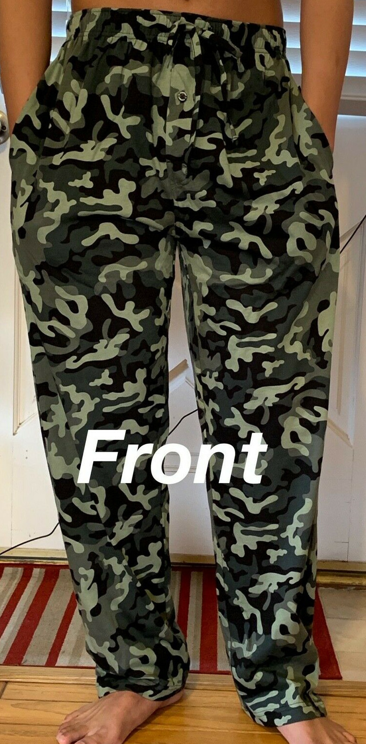 New Mens Michael Morgan Lounge pants 100% cotton knitted ~ Size S M L XL XXL