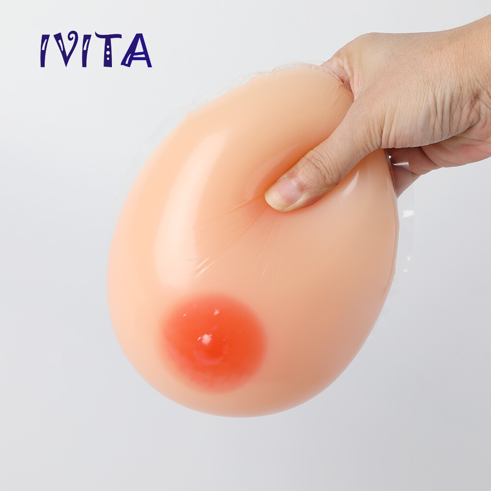 A-FF Cup Teardrop Self-adhesive Silicone Breast Forms CD Boobs Bra Enhancers