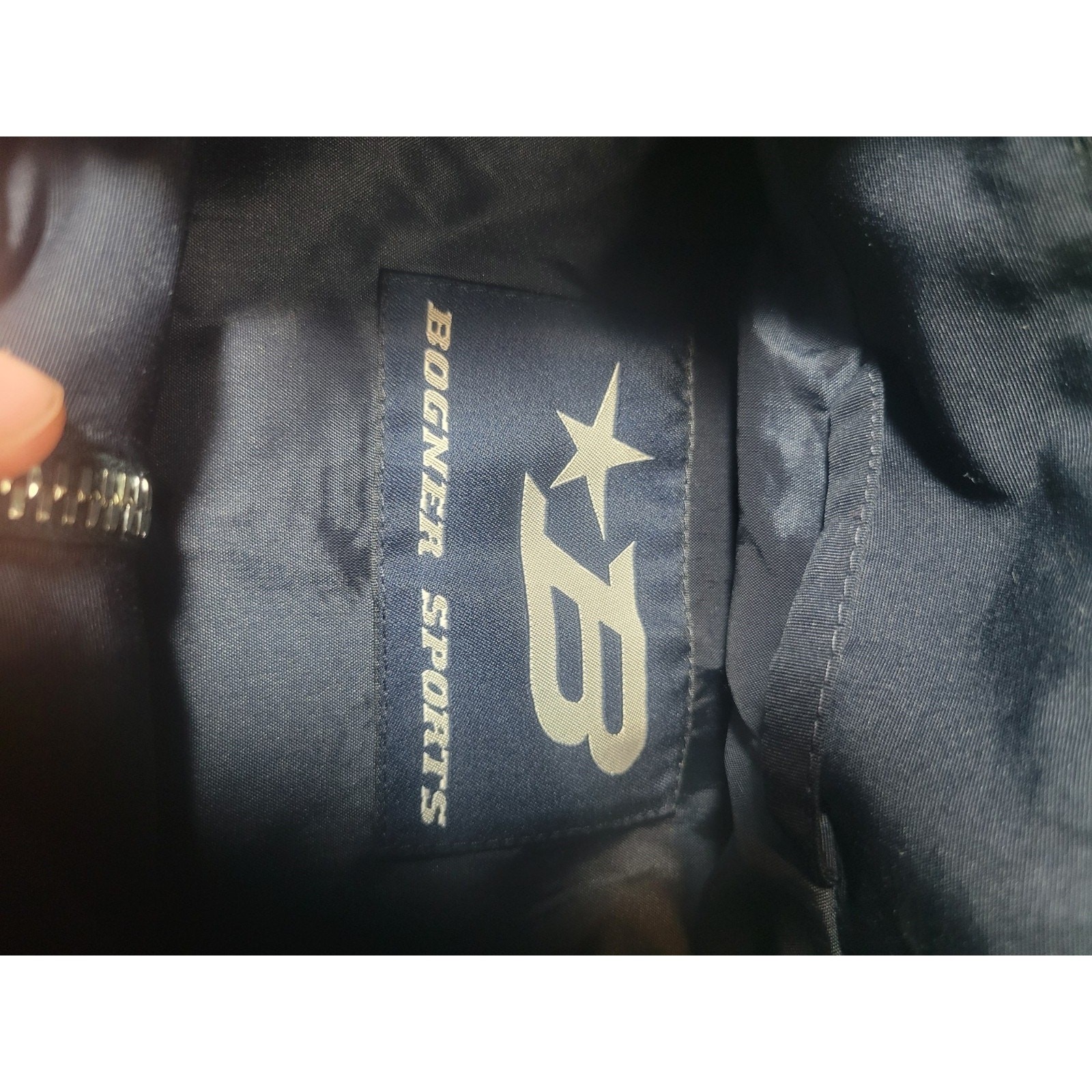 BOGNER SPORTS Men’s Navy Jacket XL Chest Water-Resistant Windcheater