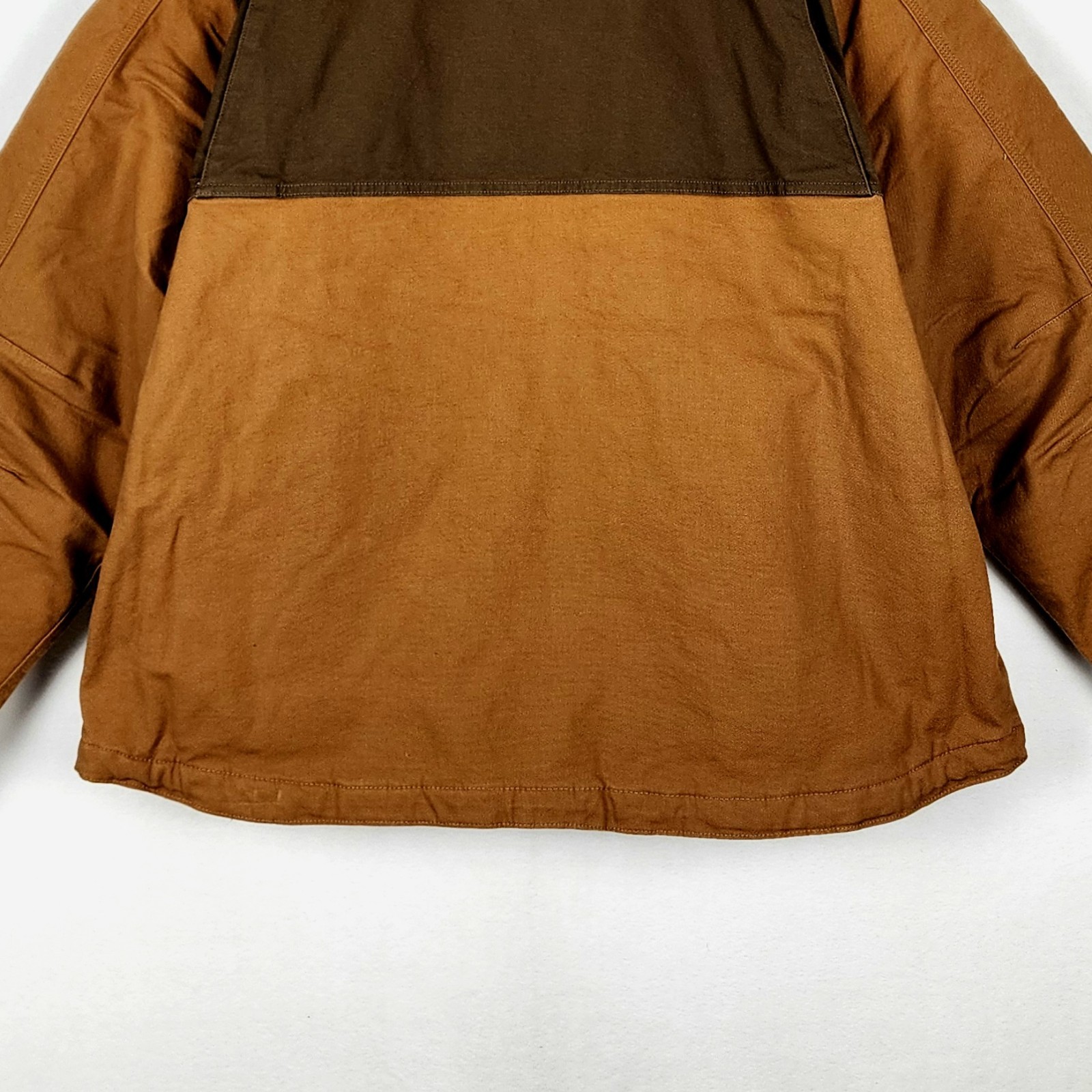 NWT Carhartt Montana 2-Tone Brown Rugged Flex Duck Insulated Zip Jkt Men 2XL