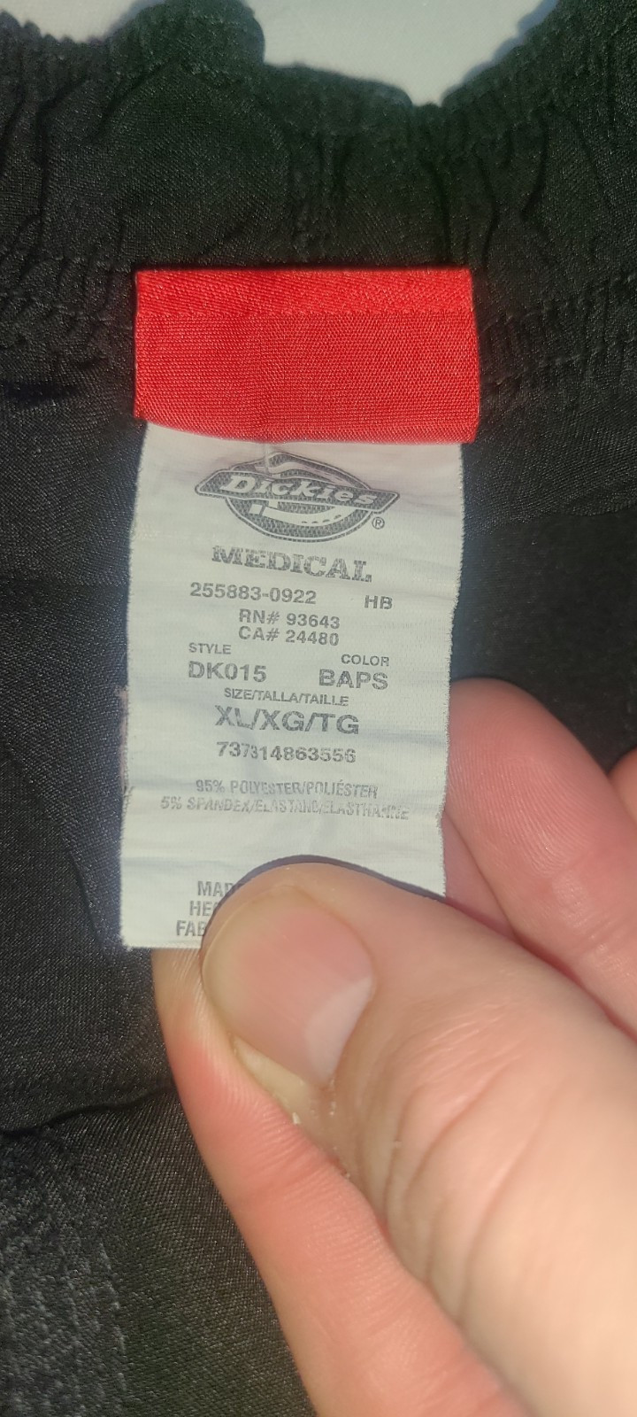 Dickies Scrub for Men Fly Front Cargo Pant with 7 Pocket, Durable, Fade Resist