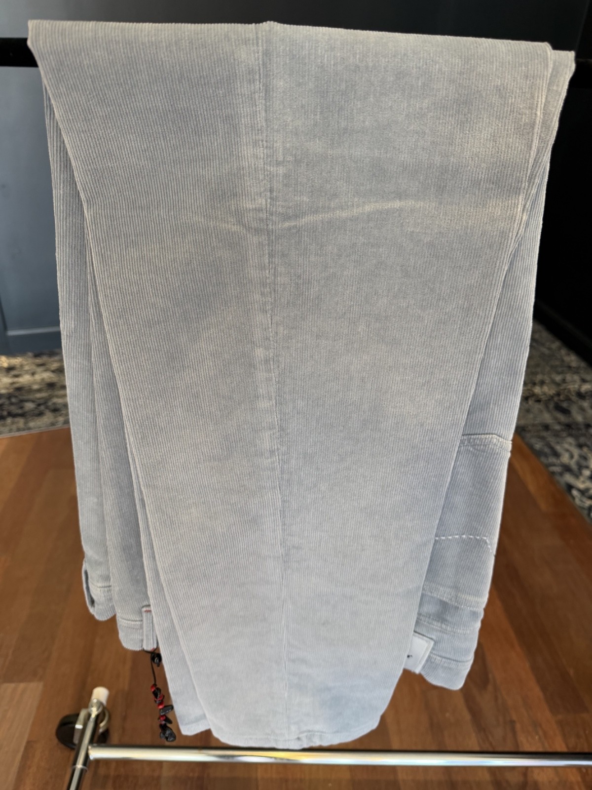 Marco Pescarolo Grey Corduroy pants 54