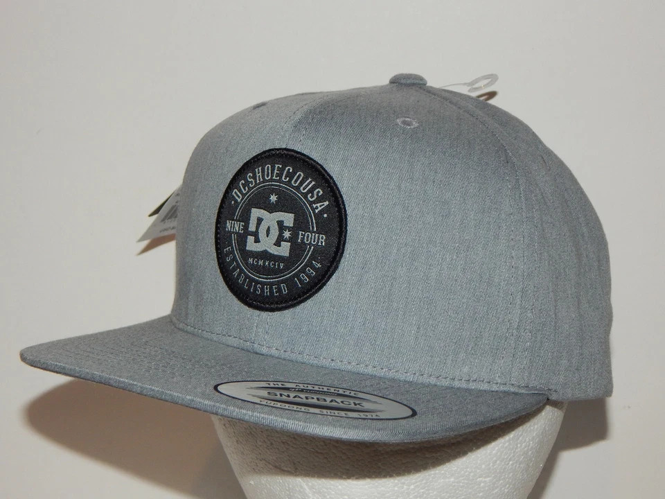 DC Shoes Snappy Guilder Hat / Cap Adjustable Snapback Flatbill Yupoong Classics