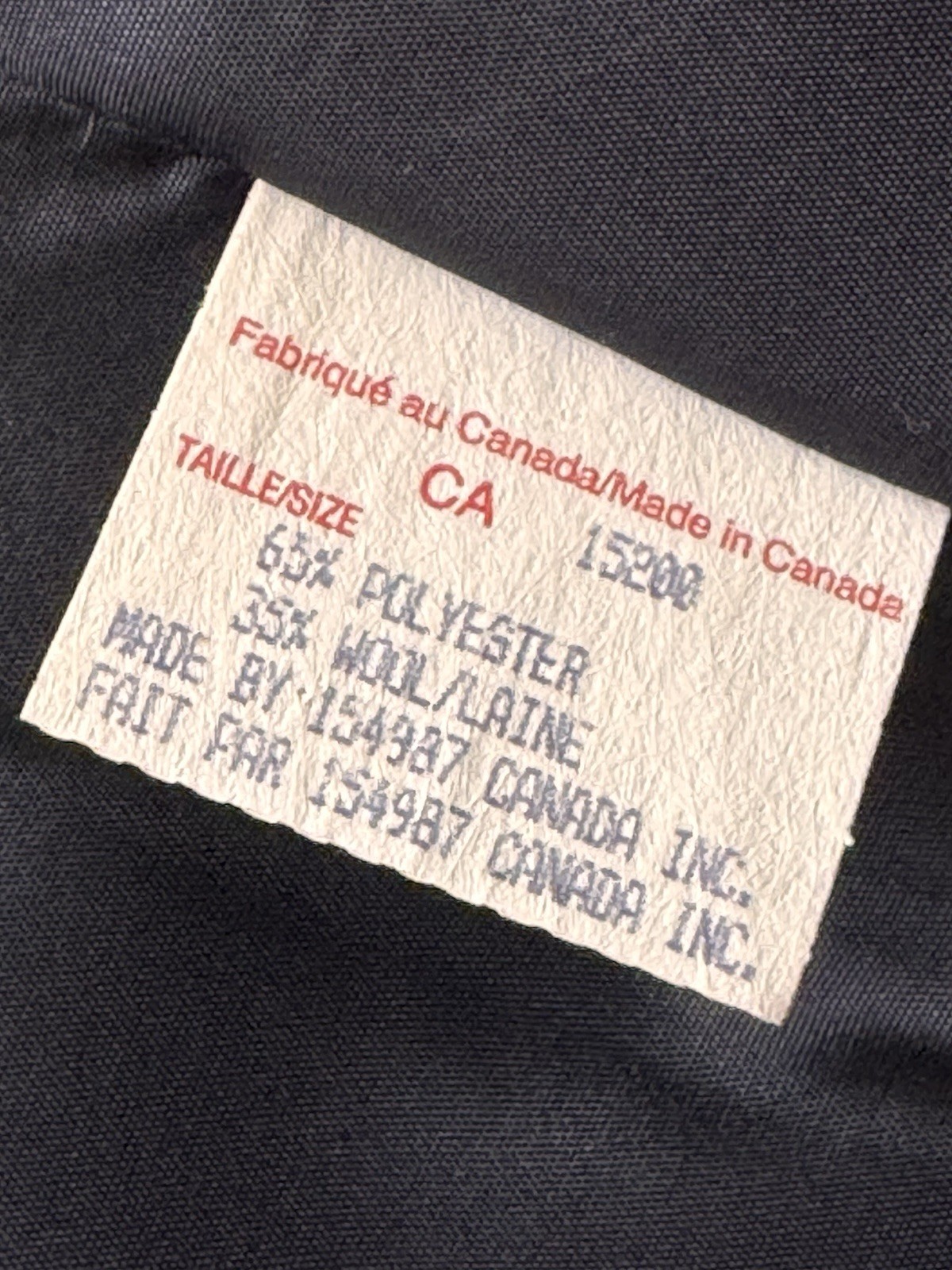 Vintage Christian Dior Pinstripe Wool Blend Pantsuit Doubl Breasted Blazer Sz 16