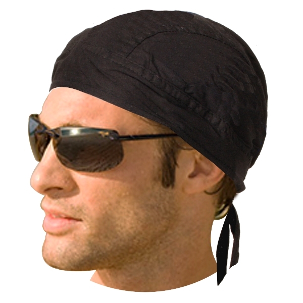 Solid Color DOO RAG Do Du FITTED BANDANA w/Ties HaVaDanna Danna Skull Head Cap