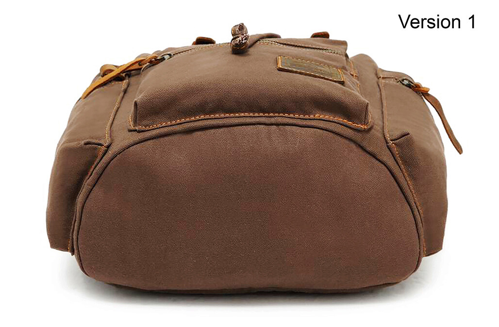 Vintage Canvas Backpack for Men Wome, Casual Daypack Travel Rucksack,School Bag