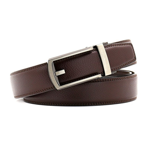 Click Lock Belt Leather Automatic Buckle 28″-48″ Perfect Companion to Oxfords