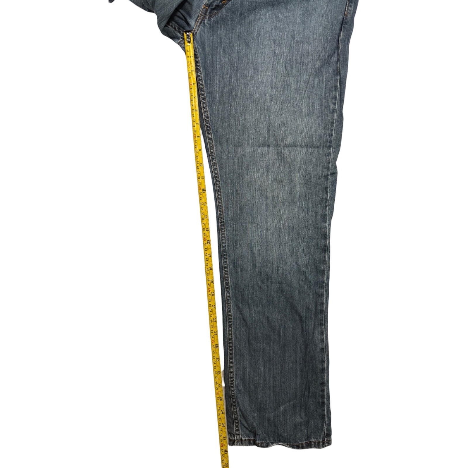 Levi’s 559 Blue Straight Leg Relaxed Fit Zip Fly Men’s Jeans Size 36W 32L
