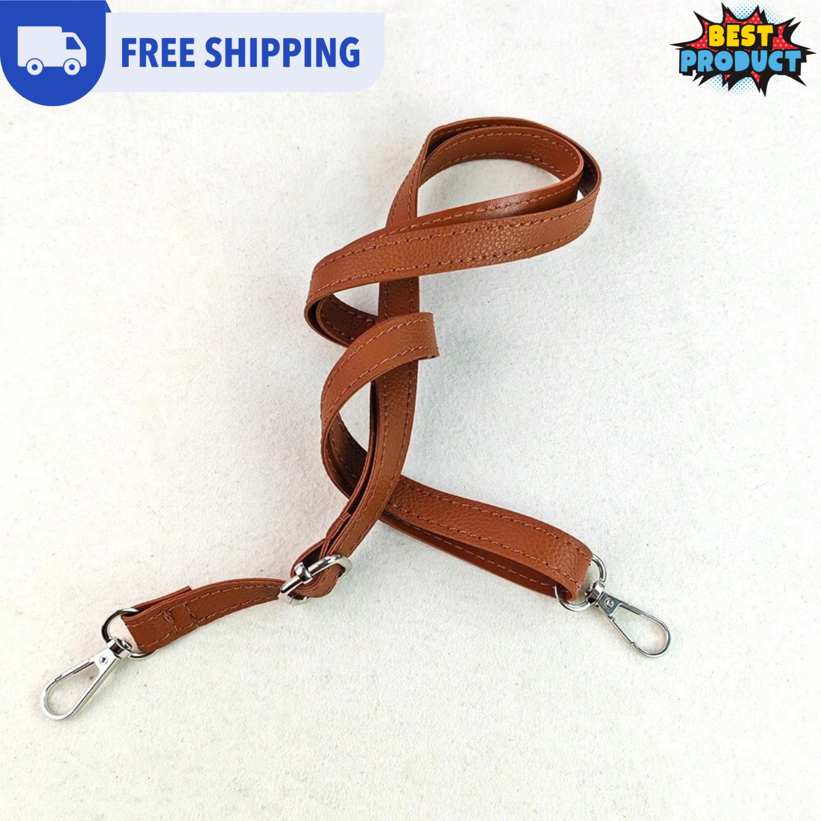 Adjustable Long Leather Crossbody Shoulder Bag Strap Handbag Belt Replacement x1