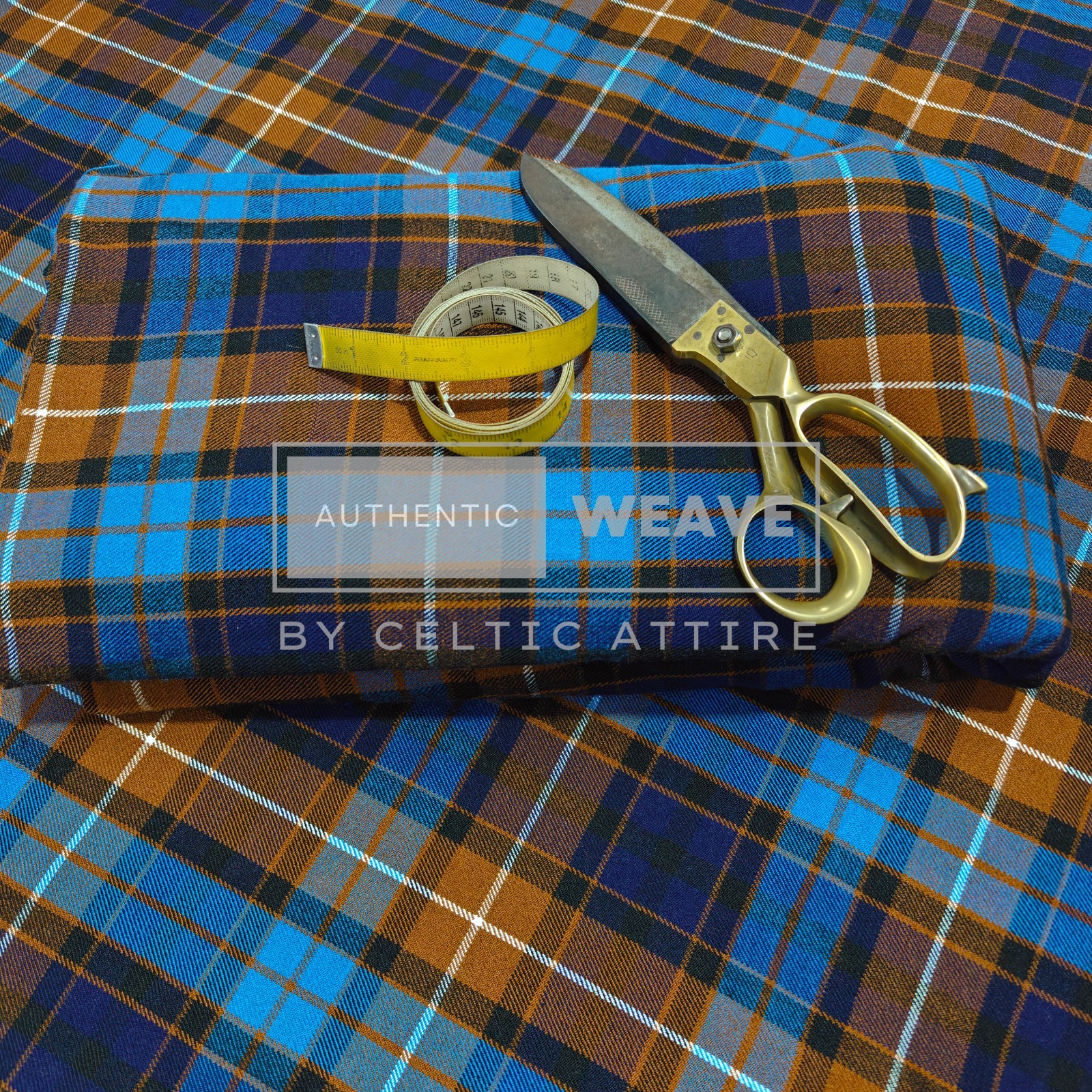 Clan Buchanan Tartan Kilt – 8 Yard, Utility, Hybrid Kilts by Celtic Attire