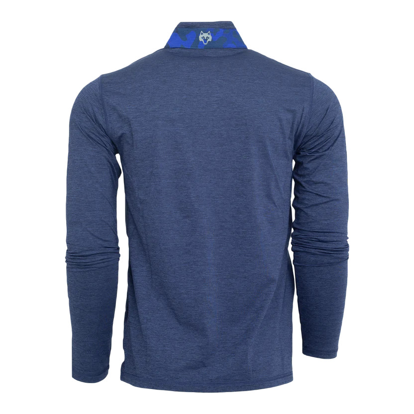 NWT Men Greyson Guide Sport Quarter Zip (MFA22K54-417)-BRAND NEW WITH TAGS! Blue