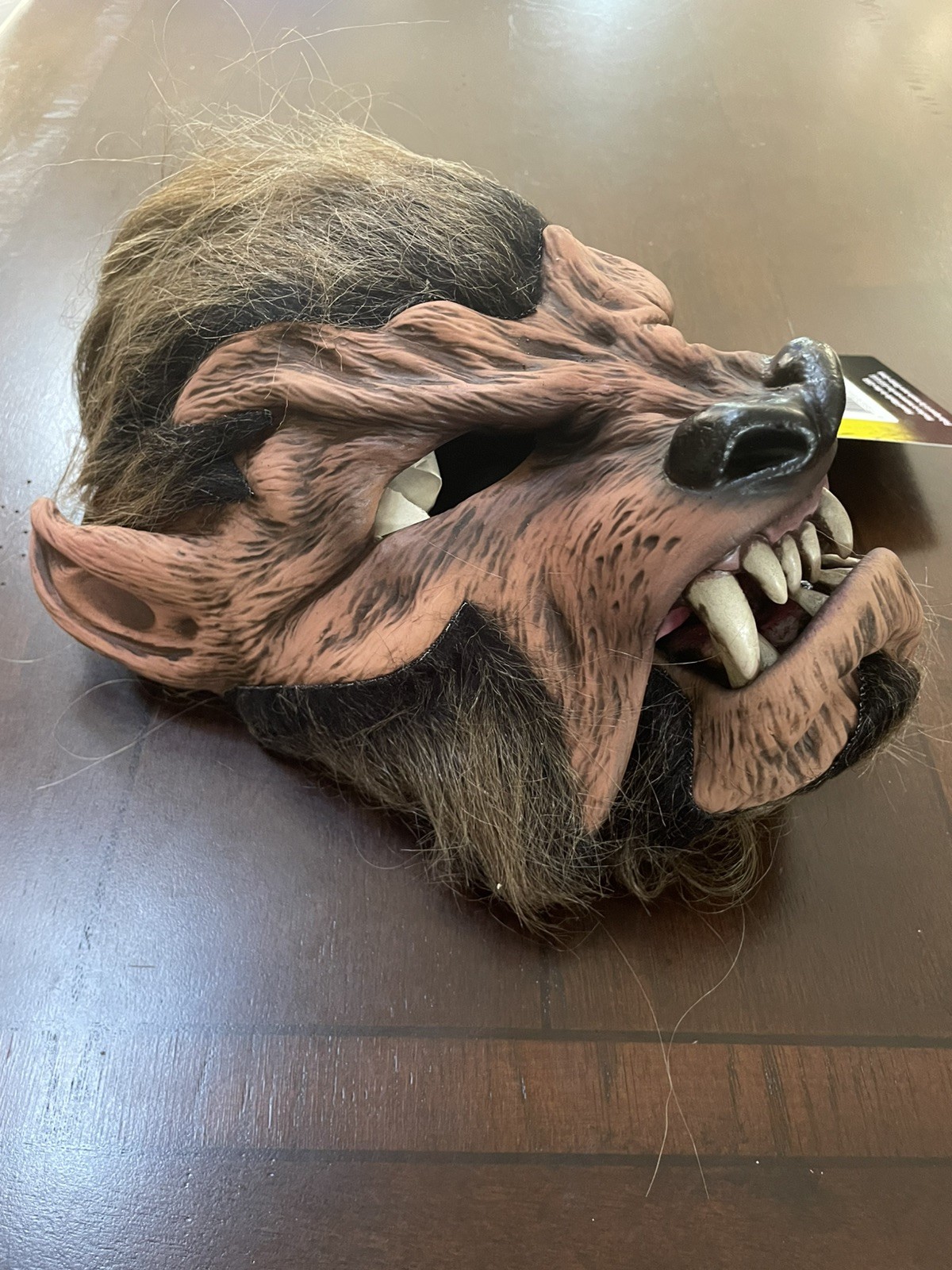 Adult Zagone Studios Hand Made “Lone Wolf” Halloween Moving Mouth Mask M3508