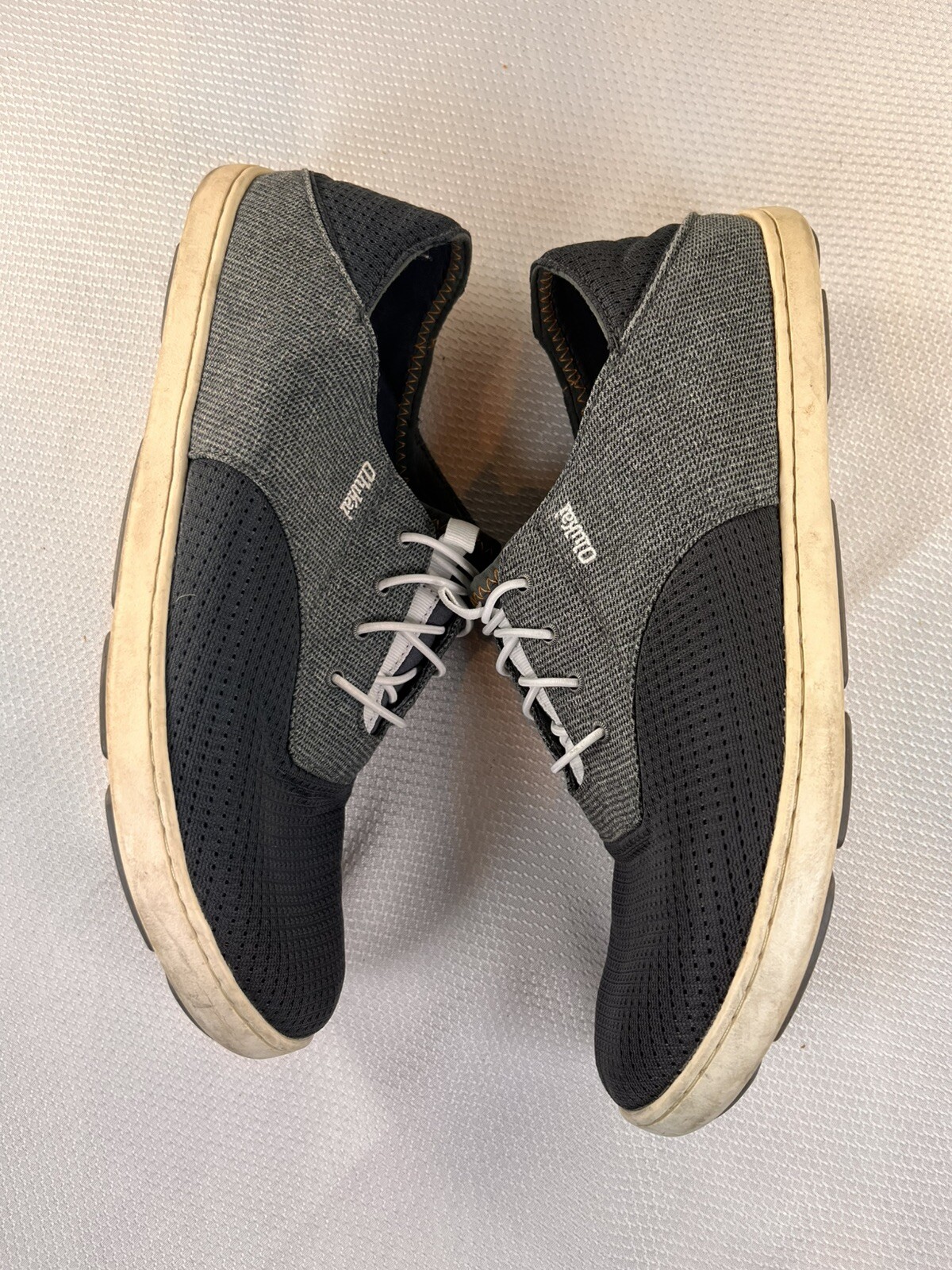 Olukai Nohea Moku Men’s Sneakers 10283-6C6C Dark Shadow Brand New
