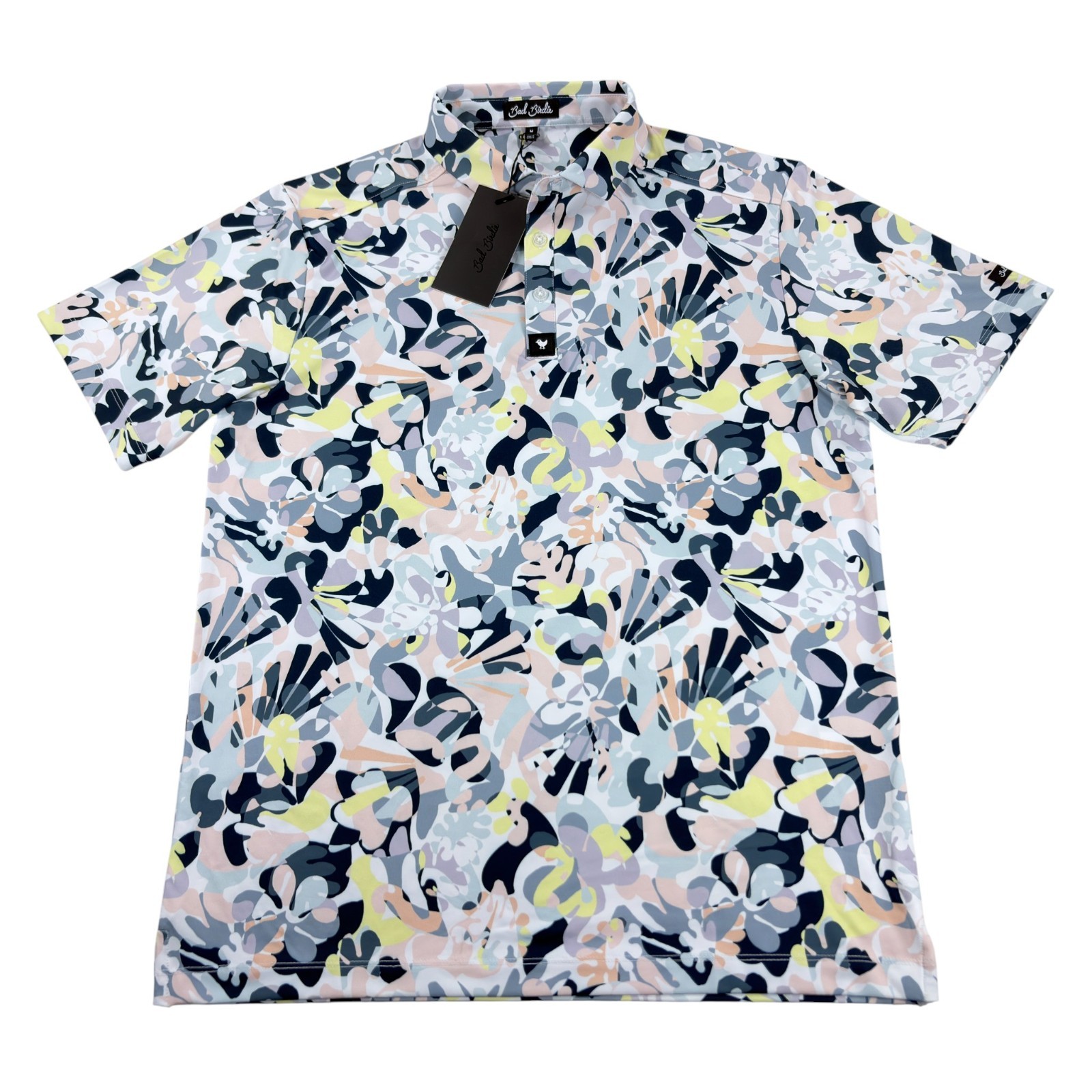 Bad Birdie Core Golf Polo Mens Size M, L, XL, 2XL SLIM FIT Savannah Swing NWT