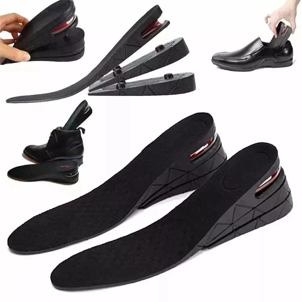Shoe Lift Height Increase Insole Foot Pad Insert Riser Footpad Unisex