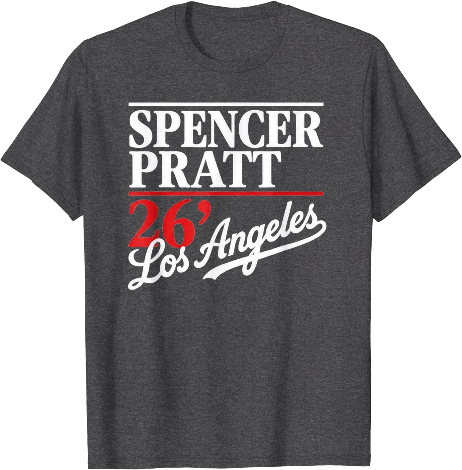 Spencer Pratt for LA Mayor California Vibes Design T-Shirt T-Shirt