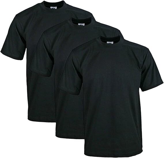 PRO CLUB SHORT SLEEVE HEAVY-WEIGHT T SHIRT PROCLUB (S-5XL) *3 PACK