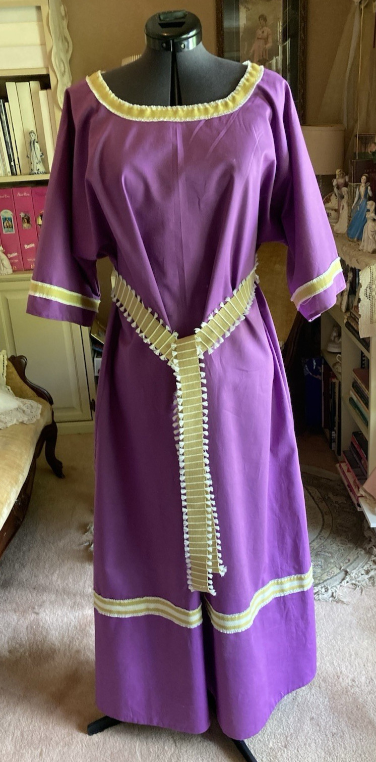 Ren Fair Medieval Viking Celtic Wizard Roman Cotton Tunic Dress Costume LARP